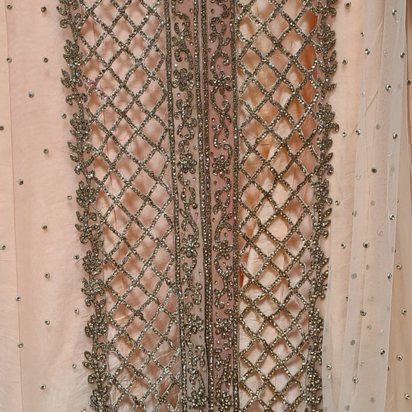 Women's Indian Bridal Tunic Lehenga Dress - Picture 7 of 12